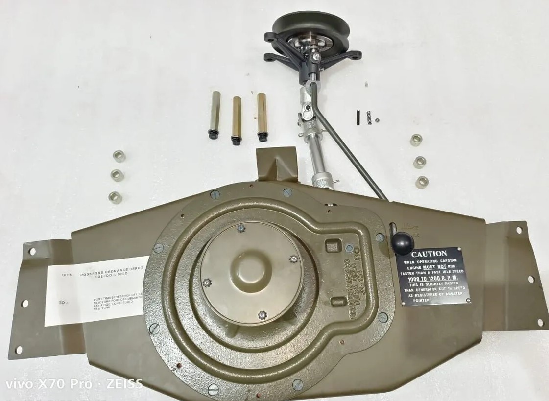 Jeep Willys GPW 1942 Capstan Winch Le monde de la